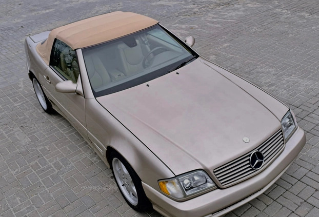 Mercedes-Benz SL cena 106999 przebieg: 88900, rok produkcji 2001 z Lubawka małe 667